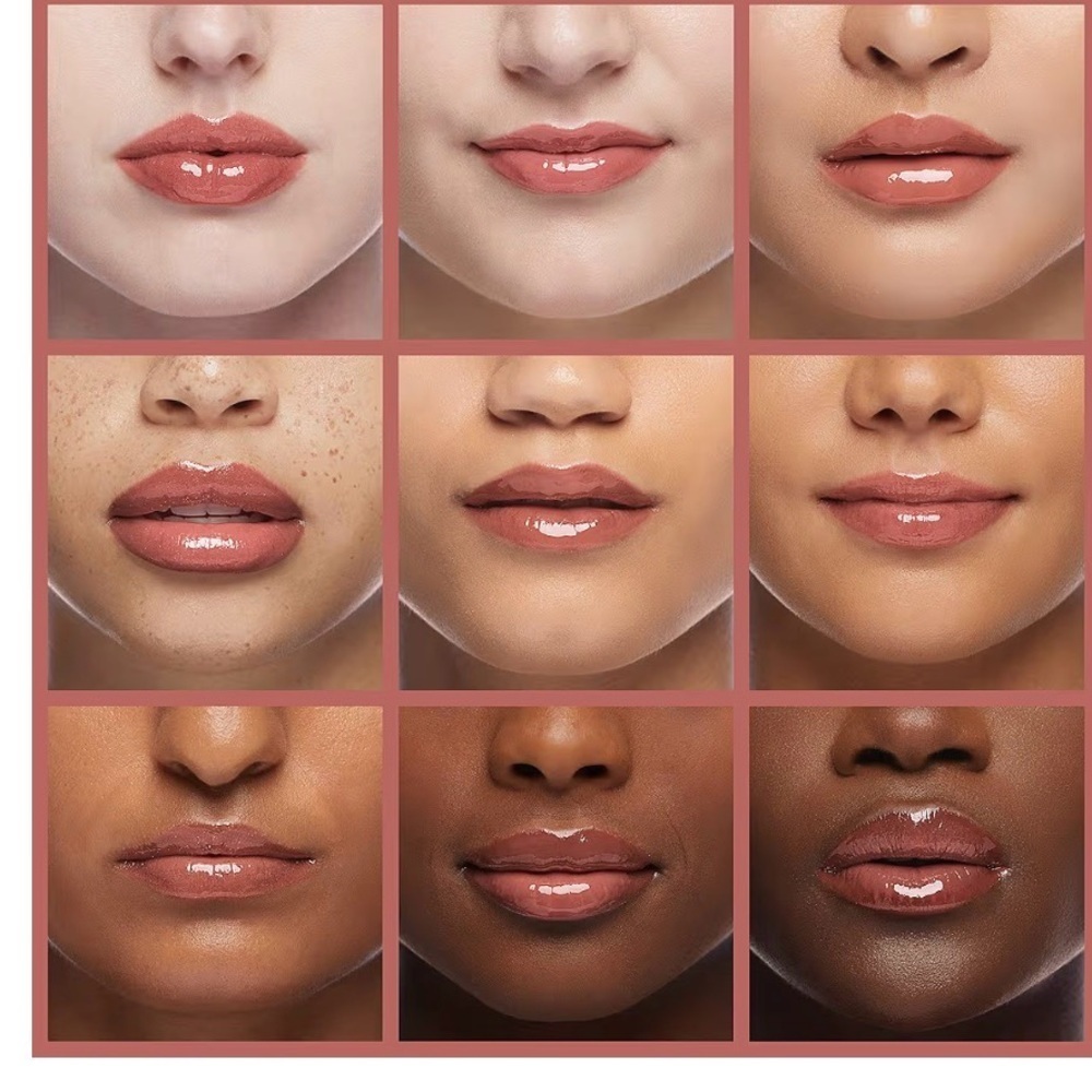 Rimmel London Stay Glossy Lip Gloss Duo - Sparkling Red and Soft Nude - Picture 8 of 9
